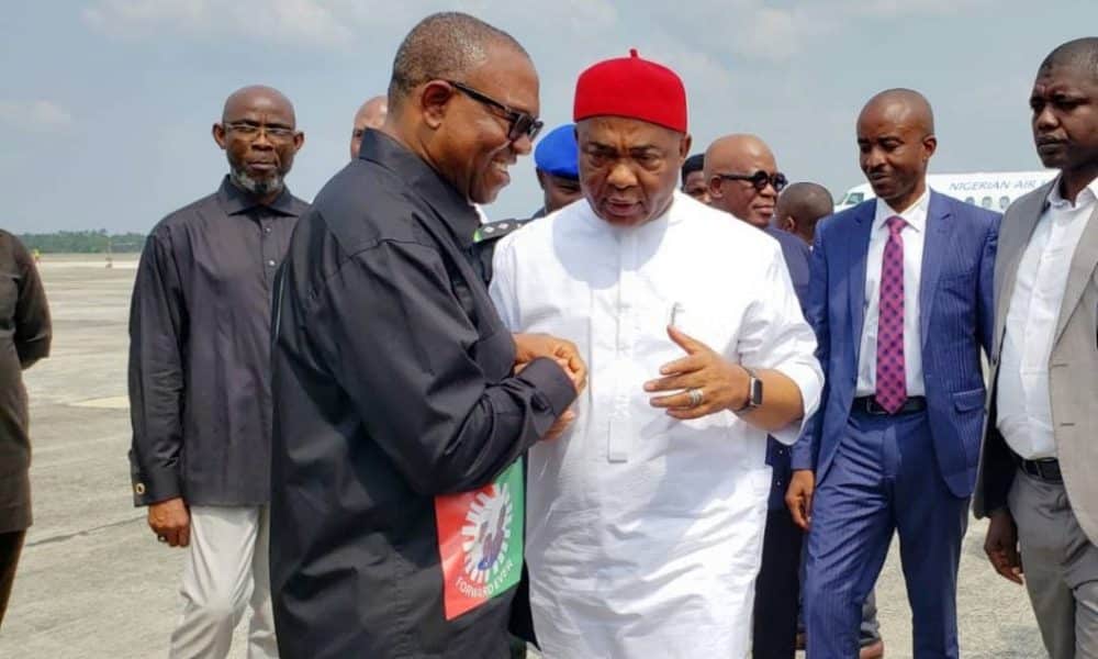 What Peter Obi Said When He Met Uzodimma In Imo