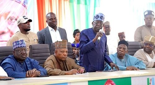 List Of Dignitaries At Tinubu’s Meeting With APC Candidates (Photos)