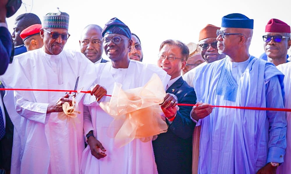 It Is Massive - Sanwo-Olu Speaks As Buhari Commissions Lekki Deep Sea Port