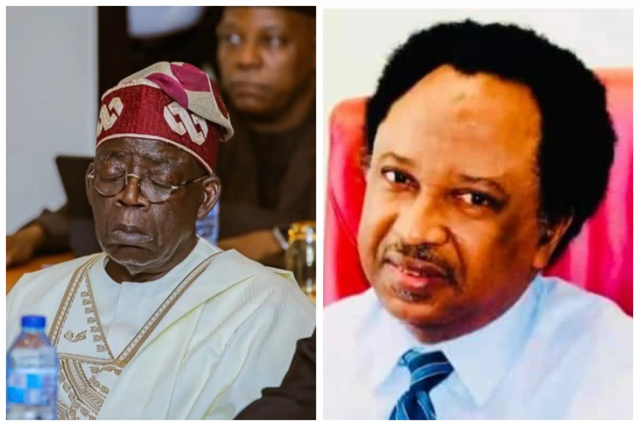 Tinubu and Shehu sani