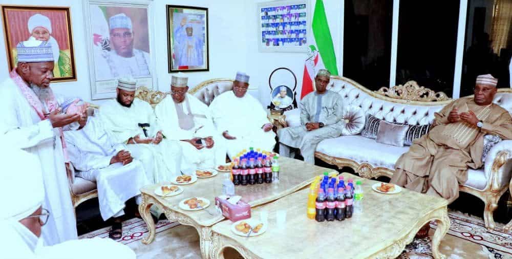 Atiku Hosts Maitala Family Ahead Of Daughter's Wedding [Photos]