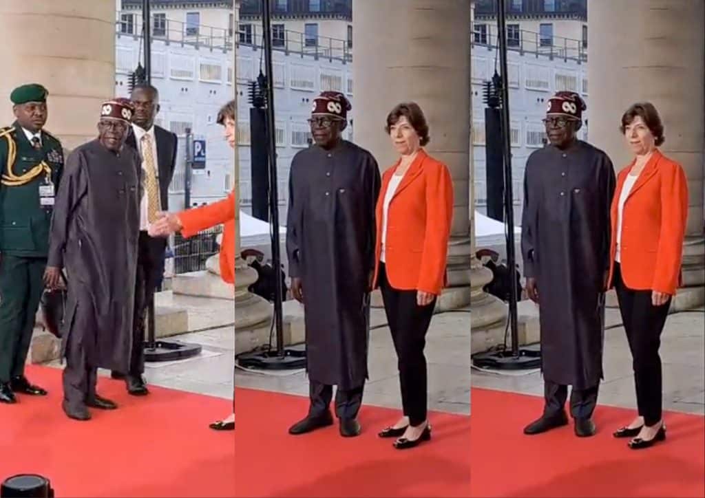 Watch Moment Tinubu Arrives Venue Of Paris Summit (Video)