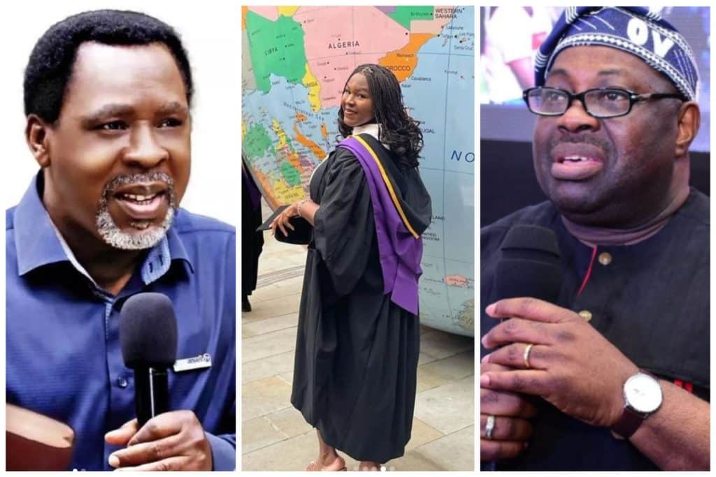 Dele Momodu Sheds Tears Over Message From T.B Joshua's Daughter