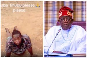 Bola Tinubu and Viral man