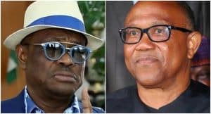 Reactions As Wike Mocks Peter Obi, Dares PDP To Suspend Him