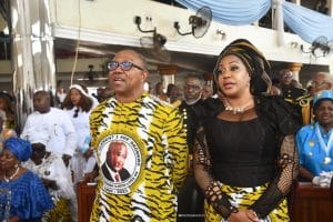 Akpabio, Soludo, Peter Obi, Others Attend Senator Okonkwo's Burial