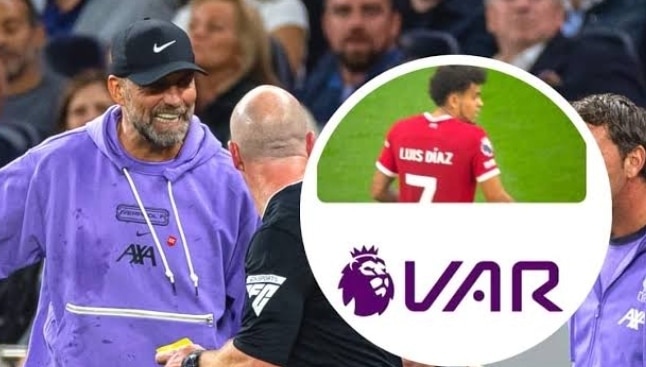 VAR officials recalled after wrongly disallowing Liverpool goal vs. Spurs