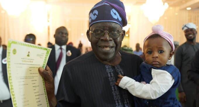 Tinubu Launches Digital Birth, Death Registration System [Photos]