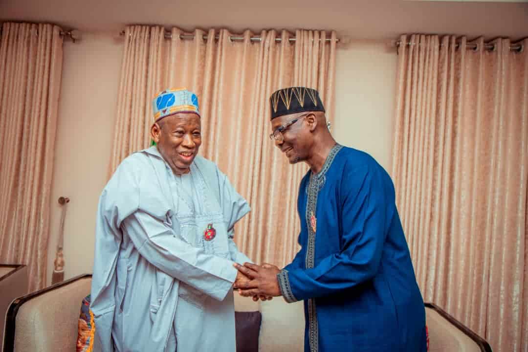 Gov Sule Visits APC National Chairman After Appeal Court Victory (Photos)