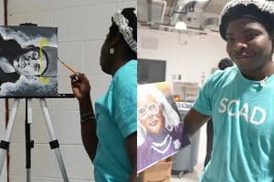 Nigerian Student Breaks Guinness World Record For Longest Painting Marathon