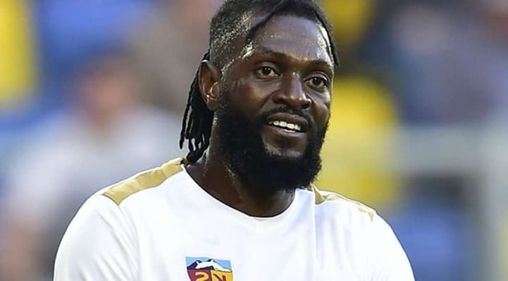 AFCON: Ex-Arsenal Star, Adebayor Storms Super Eagles Hotel Ahead Of Ivory Coast Clash