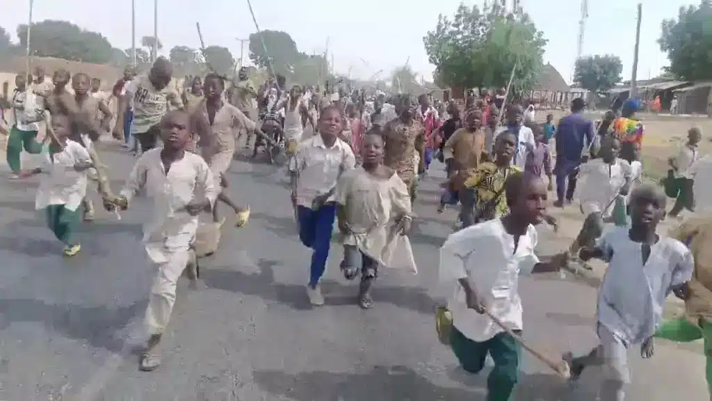 Concern As Katsina Children Protest Over Abductions, Killings