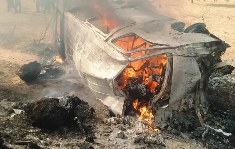 13 Burnt To Death In Tragic Ondo Highway Auto Crash