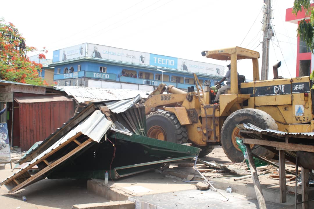 Benue Govt Demolishes 40 Shanties, Structures