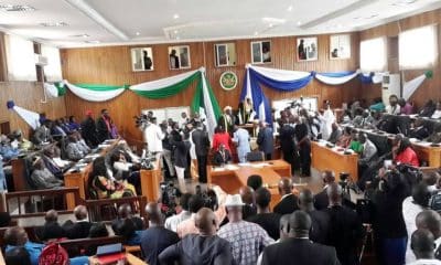 VIDEO: Moment Cross River House Of Assembly Speaker Was Impeached