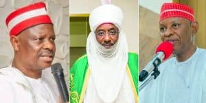 Breaking: I Will 'Investigate The Matter' - Kwankwaso Breaks Silence On Emir Sanusi's Reinstatement