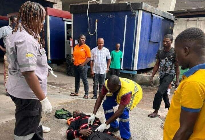 LASEMA Rescues Man Who Fell Into Lagoon