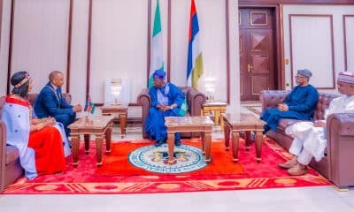 Tinubu Receives Letters of Credence From Three Ambassadors, Calls For Synergy Among African Nations