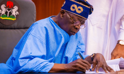 BREAKING: Tinubu Signs Bill Returning Old National Anthem Into Law