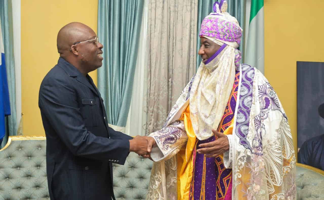 Photos: Governor Fubara Hosts Sanusi Lamido In Rivers State