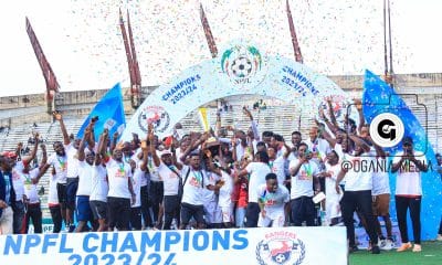 Enugu Rangers lift the 2023-2024 NPFL title