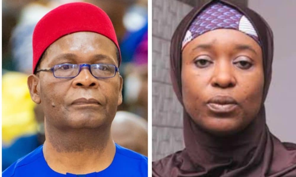 Joe Igbokwe and Aisha Yesufu