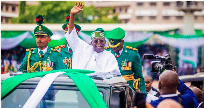 Tinubu on democracy day