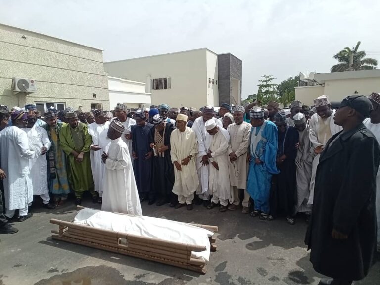 Dignitaries Attend Burial Of Ganduje’s Mother-In-Law