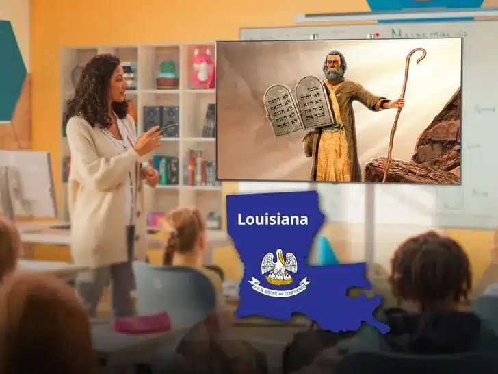 U.S State, Louisiana Introduces New Law That Mandate Schools To Publicly Display Ten Commandments