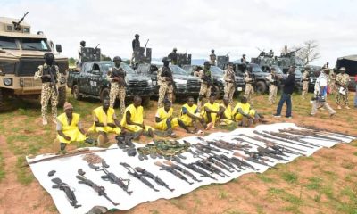 Army Recovers Arms From Gunrunners In Plateau