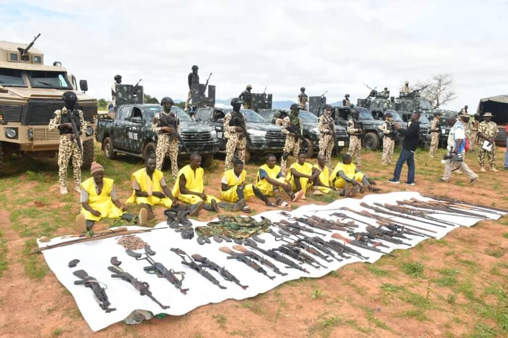 Army Recovers Arms From Gunrunners In Plateau