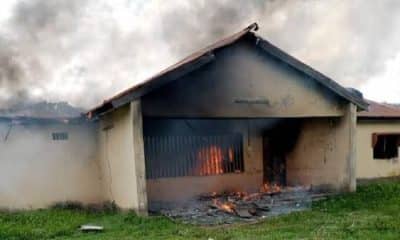 Angry Youths Set INEC Office Ablaze In Benue