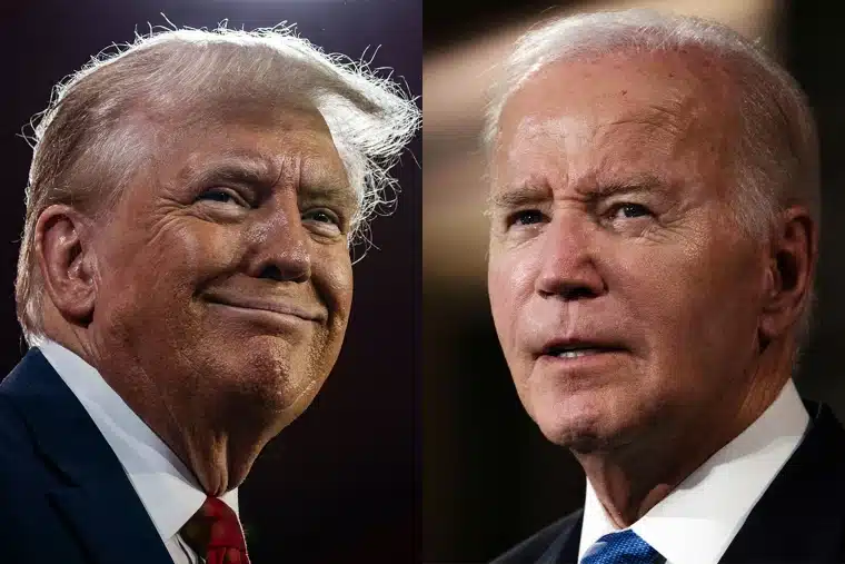 Trump Reacts To Joe Biden's Withdrawal From Presidential Race