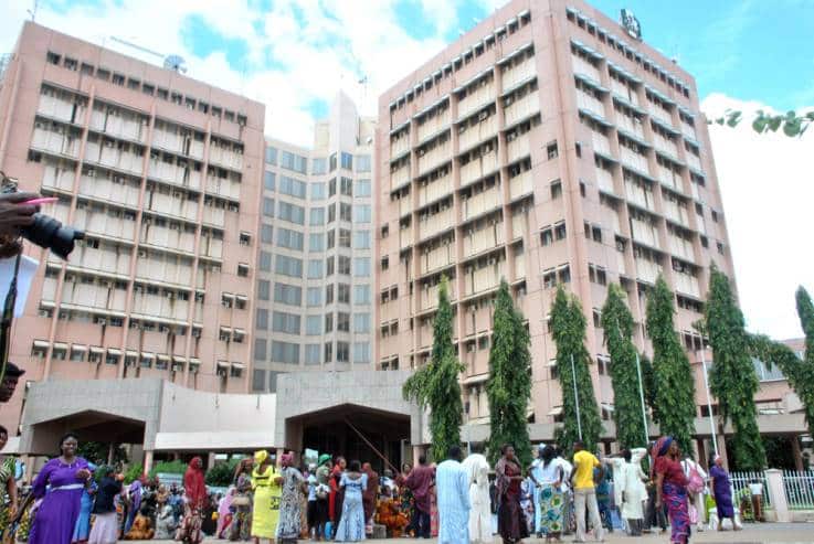 Just In: Fire Outbreak At Ministry Of Works