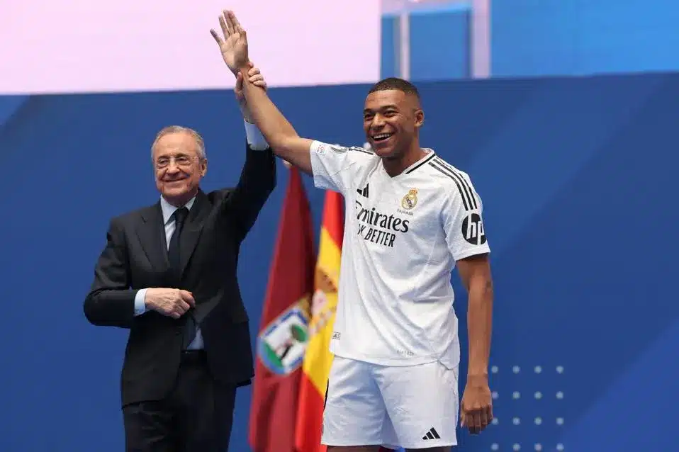 Kylian Mbappe Officially Unveiled As Real Madrid Player