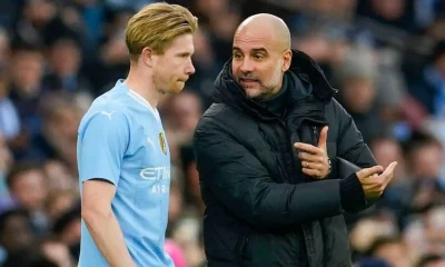 Man City: Guardiola Speaks On Kevin De Bruyne's Transfer Rumours