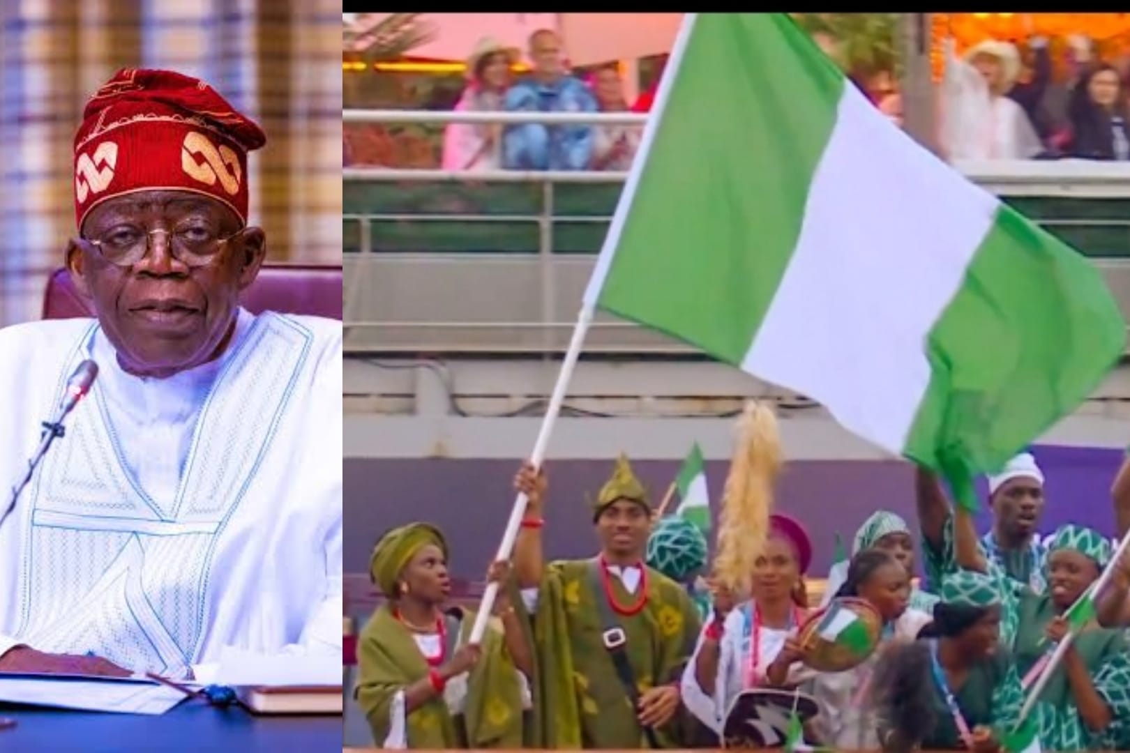 2024 Olympics: President Tinubu Wishes Team Nigeria Well
