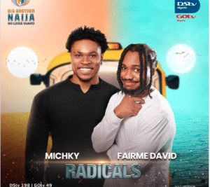 Radicals Become Sixth Pair Of Housemates To Be Evicted From Big Brother Naija Show