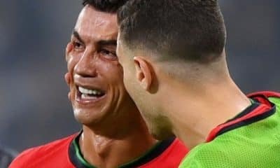 Cristiano Ronaldo cry