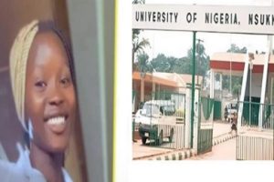 Lifeless Body Of UNN First-year Student Found In Campus Drainage