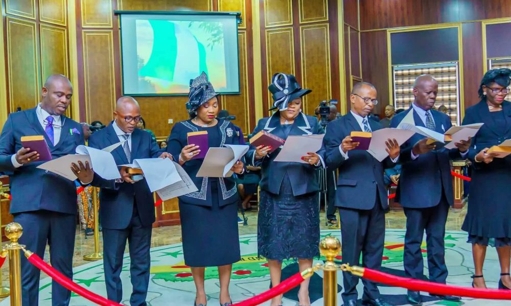 Governor Uzodimma Swears In 10 Judges