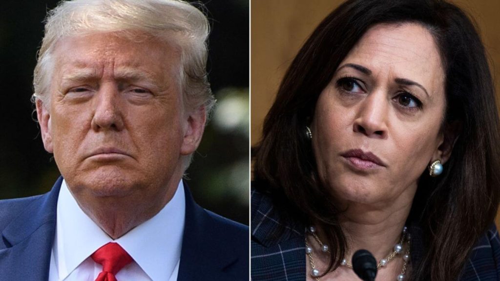 US Presidential Election Trump And Harris Rack Up Early Wins As Voters