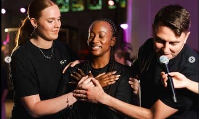 'I Am A New Creation' - Nigerians React As DJ Cuppy Gets Baptized, Dedicates Her Life To God [See Photos]