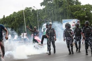 #EndBadGovernance: Soldiers Ambushed Us, Shot Live Rounds – Abuja Protester