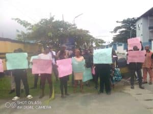 Akwa Ibom Youths Protest At NNPC In Rivers Over Mysterious Death Of Kinsman