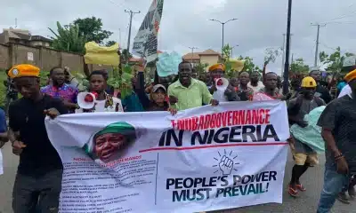 BREAKING: Hunger Protests Begin In Ibadan, Oyo State [Photos]