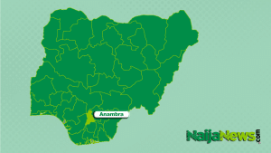 Map of Anambra State, Nigeria