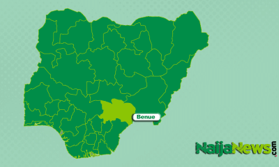 Map of Benue State, Nigeria