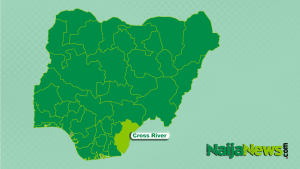 Map of Cross River State, Nigeria