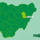 Map of Gombe State, Nigeria